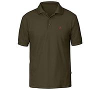 Fjallraven Crowley Pique Shirt M T-Shirt, Hombre, Dark Olive, XXXL