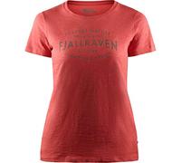Fjallraven EST. 1960 T-Shirt W Camiseta, Mujer, Dahlia, XS