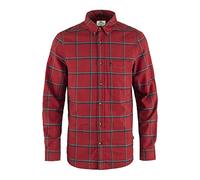 Fjallraven F84132-345-560 Övik Comfort Flannel Shirt M Red Oak-Navy XS