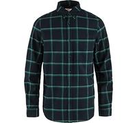 Fjallraven F84132-555-667 Övik Comfort Flannel Shirt M Dark Navy-Arctic Green S