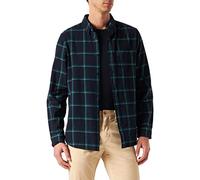 Fjallraven F84132-555-667 Övik Comfort Flannel Shirt M Dark Navy-Arctic Green XS