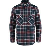 Fjallraven F84133-555-356 Övik Twill Shirt M Dark Navy-Dark Garnet XXL
