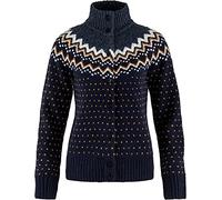 Fjallraven F84148-555 Övik Knit Cardigan W Dark Navy M