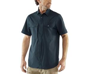 Fjallraven F87939-555 Abisko Trekking Shirt SS M Dark Navy XS