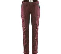 Fjallraven F89583-356-030 Abisko Lite Trekking TRS W Reg Dark Garnet-Dark Grey 44