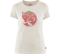 Fjallraven F89849-113 Arctic Fox Print T-Shirt W Chalk White M