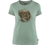 Fjallraven F89849-516 Arctic Fox Print T-Shirt W Sage Green XS