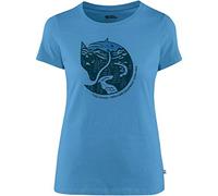 FJALLRAVEN F89849-524 Arctic Fox Print T-Shirt W River Blue XXS