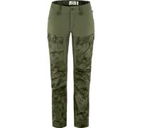 Fjallraven F89898S -626-625 Keb Trousers W Short Green Camo-Laurel Green 34