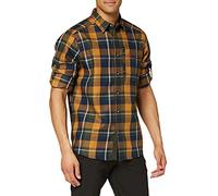 Fjallraven Fjällglim Shirt LS M Long Sleeved T-Shirt, Hombre, Deep Forest, XS