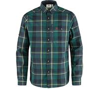 Fjallraven Fjällglim Shirt M - Camisa de Manga Larga, Hombre, Multicolor (Arctic Green-Navy), L