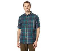 Fjallraven Fjällglim Shirt M - Camisa de Manga Larga, Hombre, Multicolor (Arctic Green-Navy), M