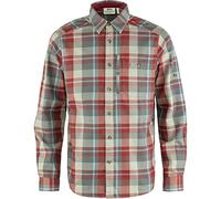 Fjallraven Fjällglim Shirt M - Camisa de Manga Larga, Hombre, Multicolor (Red Oak-Basalt), XL