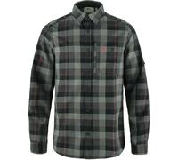 FJALLRAVEN Fjällglim Shirt M T, Negro/Gris, Hombre