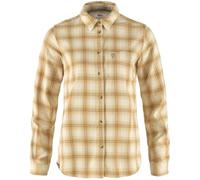 FJALLRAVEN Fjällräven Övik Flannel Shirt W - Mujer - Amarillo / Beige - talla XS- modelo 2027