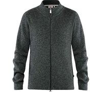 Fjallraven Greenland Re-Wool Cardigan M Sweatshirt, Hombre, Dark Grey, XXL