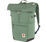 FJÄLLRÄVEN High Coast Foldsack 24, Mochila ligera fabricada con nailon reciclado, Verde (Patina Green)
