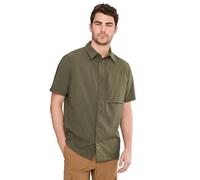 FJALLRAVEN High Coast Pack Shirt SS M T, Laurel Green, S para Hombre