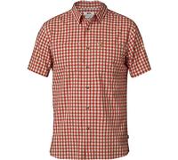 FJALLRAVEN High Coast Shirt SS Camisa, Hombre, Flame Orange, XL