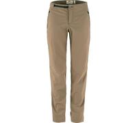 Fjall Raven - Ropa de senderismo mujer - High Coast Trail Trousers W Suede Brown para Mujer de Softshell - Talla 36 EU - Marrón Marrón 36 EU