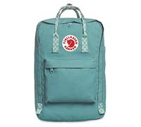 Fjallraven Kånken Laptop 17" Backpack, Unisex Adulto, Frost Green/Chess Pattern, Talla única
