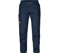 Fjallraven Karla Pro Trousers Curved W Sport Trousers, Mujer, Dark Navy, 34