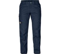 Fjallraven Karla Pro Trousers Curved W Sport Trousers, Mujer, Dark Navy, 42