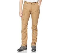 Fjallraven Karla Pro Trousers Curved W Sport Trousers, Mujer, Dark Sand, 48