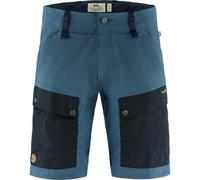 FJALLRAVEN Keb Shorts M Pantalón Corto, Hombre, Dark Navy-Uncle Blue, 44