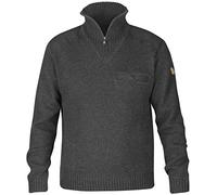 Fjallraven Koster Sweater M Sweatshirt, Hombre, Dark Grey, S