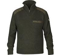 Fjallraven Koster Sweater M Sweatshirt, Hombre, Dark Olive, XL