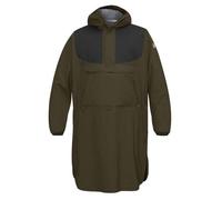 Fjallraven Lappland Eco-Shell Poncho Sport Jacket, Unisex Adulto, Dark Olive, S/M