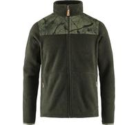 Fjallraven Lappland Fleece M Jacket, Mens, Laurel Green-Green Camo, XXL