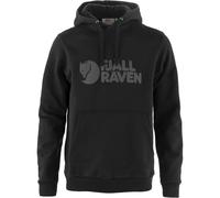 FJALLRAVEN Logo Hoodie M - Hombre - Negro - talla S- modelo 2027