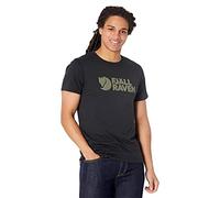 Fjallraven Logo T-Shirt M, Black, L Mens