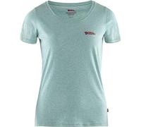 Fjallraven Logo T-Shirt W Camiseta, Mujer, Clay Blue-Melange, S