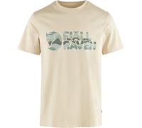 FJALLRAVEN Multicolor Logo T-shirt - Hombre - Beige - talla XL- modelo 2026