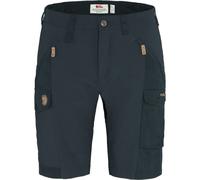Fjall Raven - Ropa de senderismo mujer - Nikka Shorts Curved W Dark Navy para Mujer - Talla 40 EU - Azul marino Azul marino 40 EU