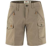 Fjall Raven - Ropa de senderismo mujer - Nikka Shorts Curved W Suede Brown para Mujer - Talla 40 EU - Beige Beige 40 EU