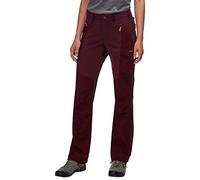Fjallraven Nikka Trousers W Sport Trousers, Mujer, Dark Garnet, 34
