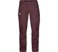 Fjallraven Nikka Trousers W Sport Trousers, Mujer, Dark Garnet, 36