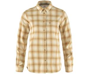 FJALLRAVEN Övik Flannel Shirt W - Mujer - Amarillo / Beige - talla XS- modelo 2027