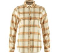 FJALLRAVEN Övik Heavy Flannel Shirt W - Mujer - Beige / Marrón - talla S- modelo 2025