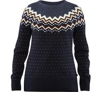 Fjallraven Övik Knit Sweater W Sweatshirt, Mujer, Dark Navy, XL