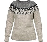 Fjallraven Övik Knit Sweater W Sweatshirt, Mujer, Grey, XL