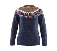 Fjallraven Övik Knit Sweater W Sweatshirt, Mujer, Navy, M
