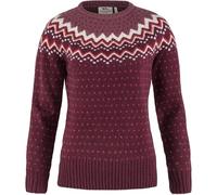 Fjallraven Övik Knit Sweater W Sweatshirt, Womens, Dark Garnet, S