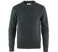 Fjallraven Övik V-Neck Sweater M Sweatshirt, Hombre, Dark Grey, XXL