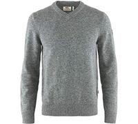 Fjallraven Övik V-Neck Sweater M Sweatshirt, Hombre, Grey, XL