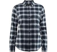 Fjallraven Ovik Flannel W Long Sleeved T-Shirt, Mujer, Dark Navy, M
